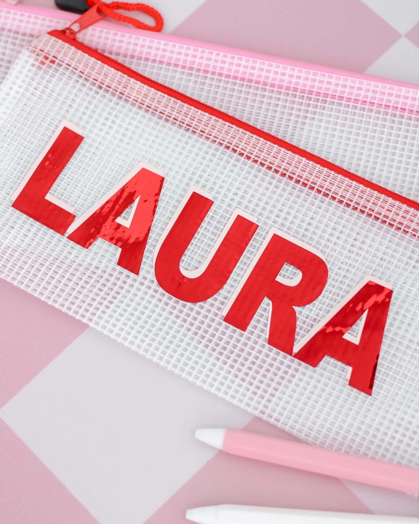 Estuche Clear con Zipper