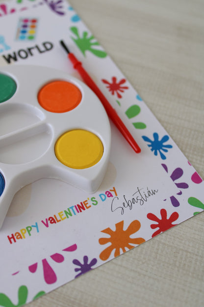 You Color My World - Watercolor Gift Set | Kids