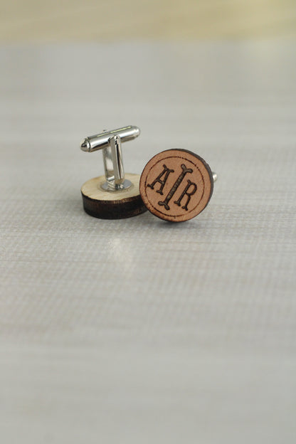 Gemelos Personalizados en Madera “Arturo”