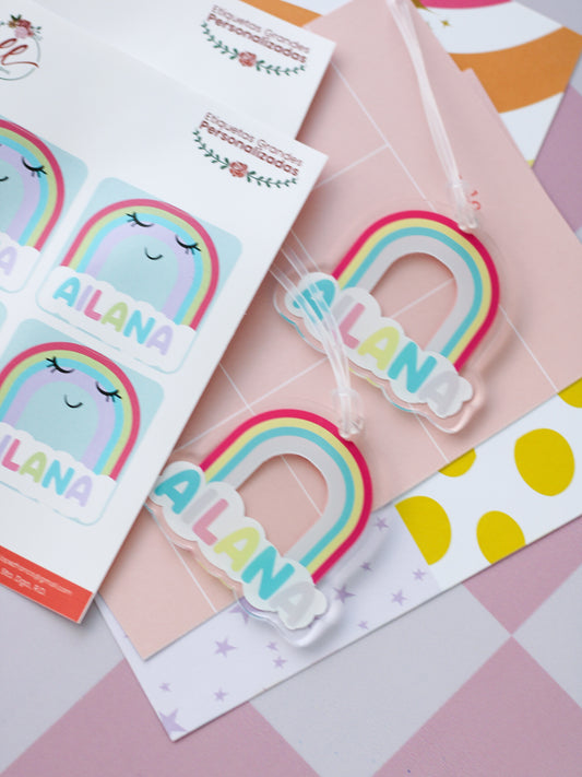 BACK TO SCHOOL Set - Happy Rainbow