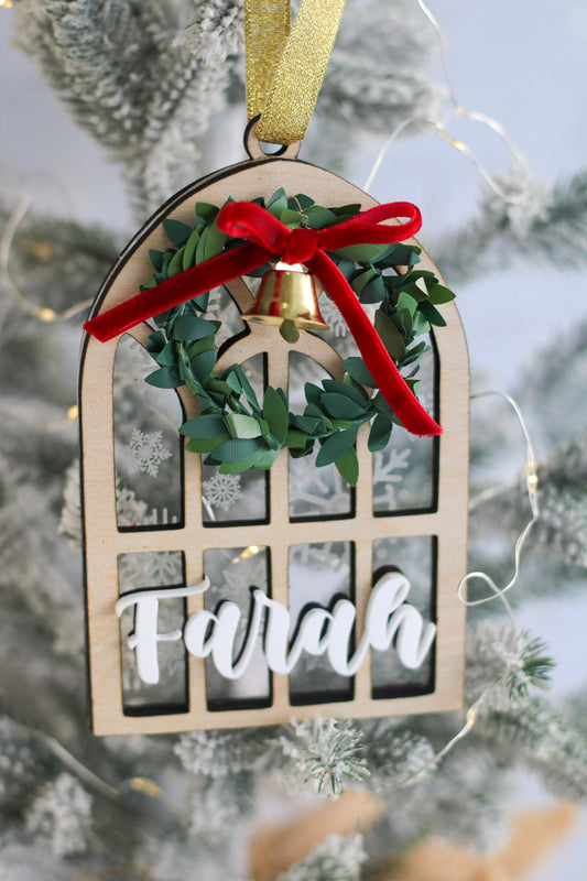Ornamento Navideño "Christmas Window"