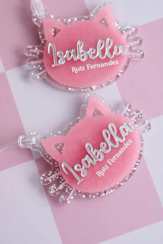 BACK TO SCHOOL Deluxe Set - Pink Kitty Cat