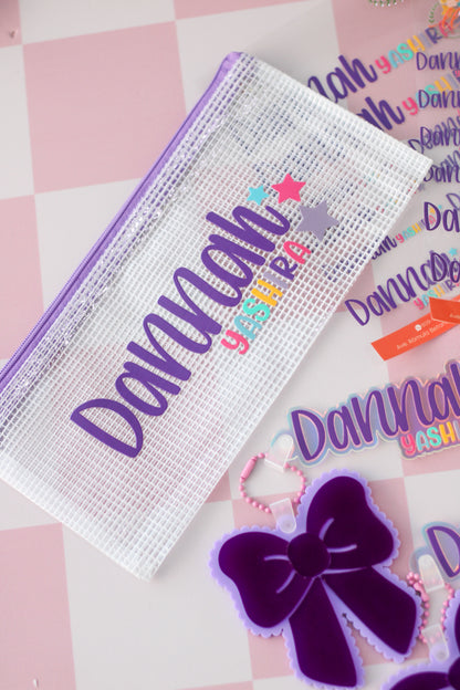 BACK TO SCHOOL Deluxe Set - Violette Bow