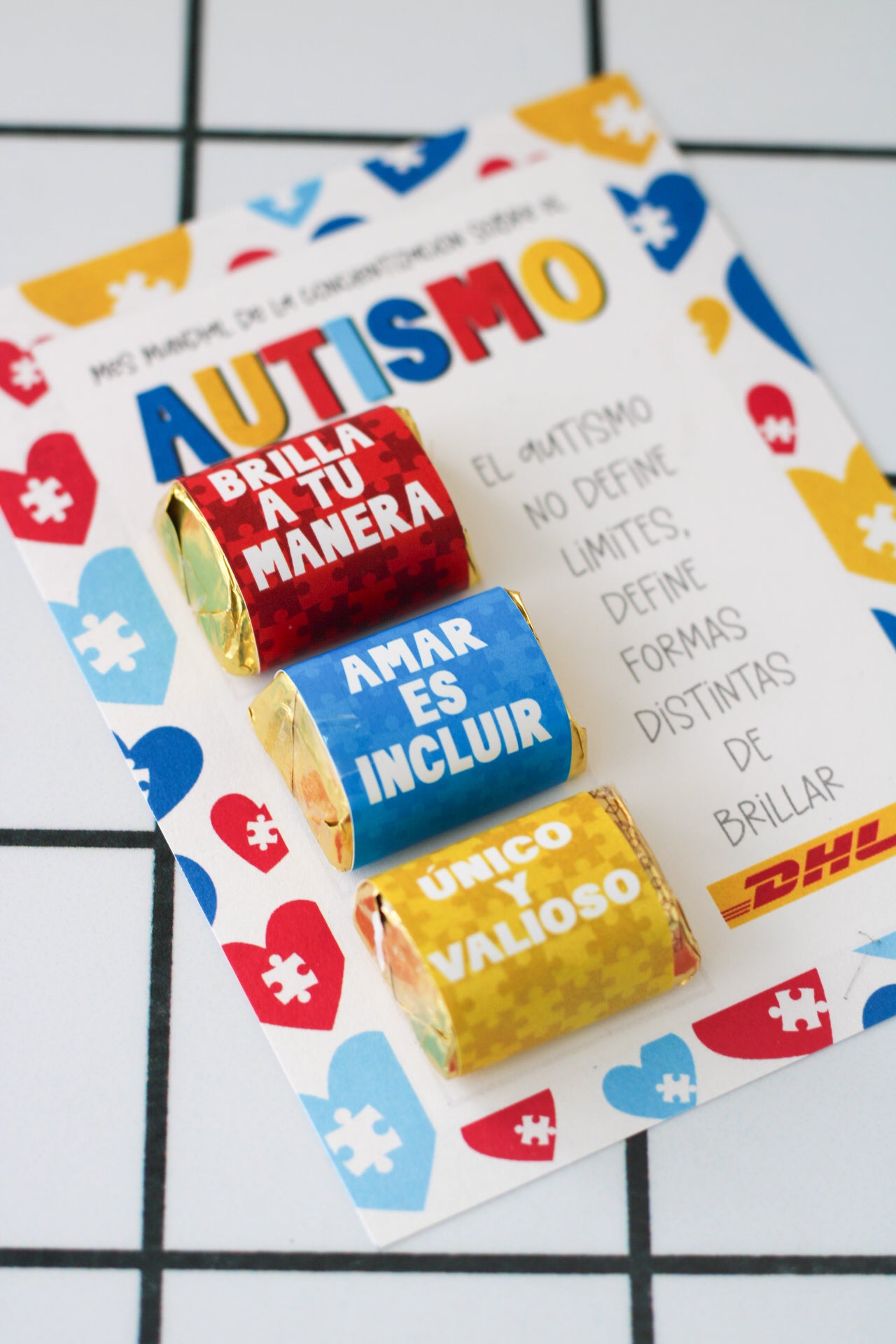 Set Trio de Chocolates - Autism Awareness
