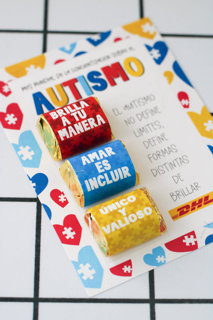 Set Trio de Chocolates - Autism Awareness