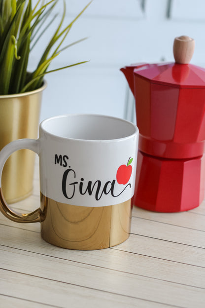 Mug - "Golden Miss" Teachers Faves