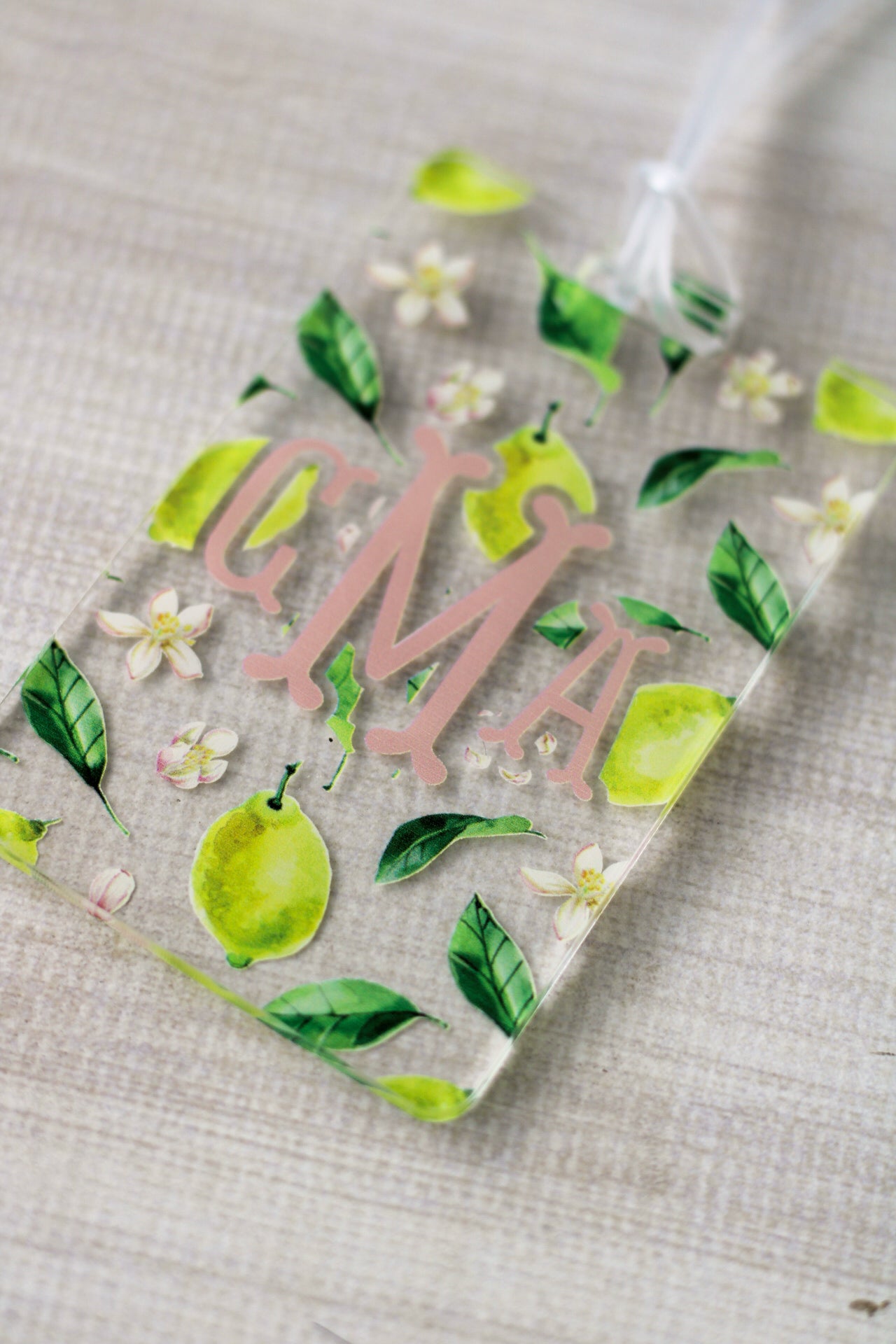 Limoncello Luggage Tag | Monogram