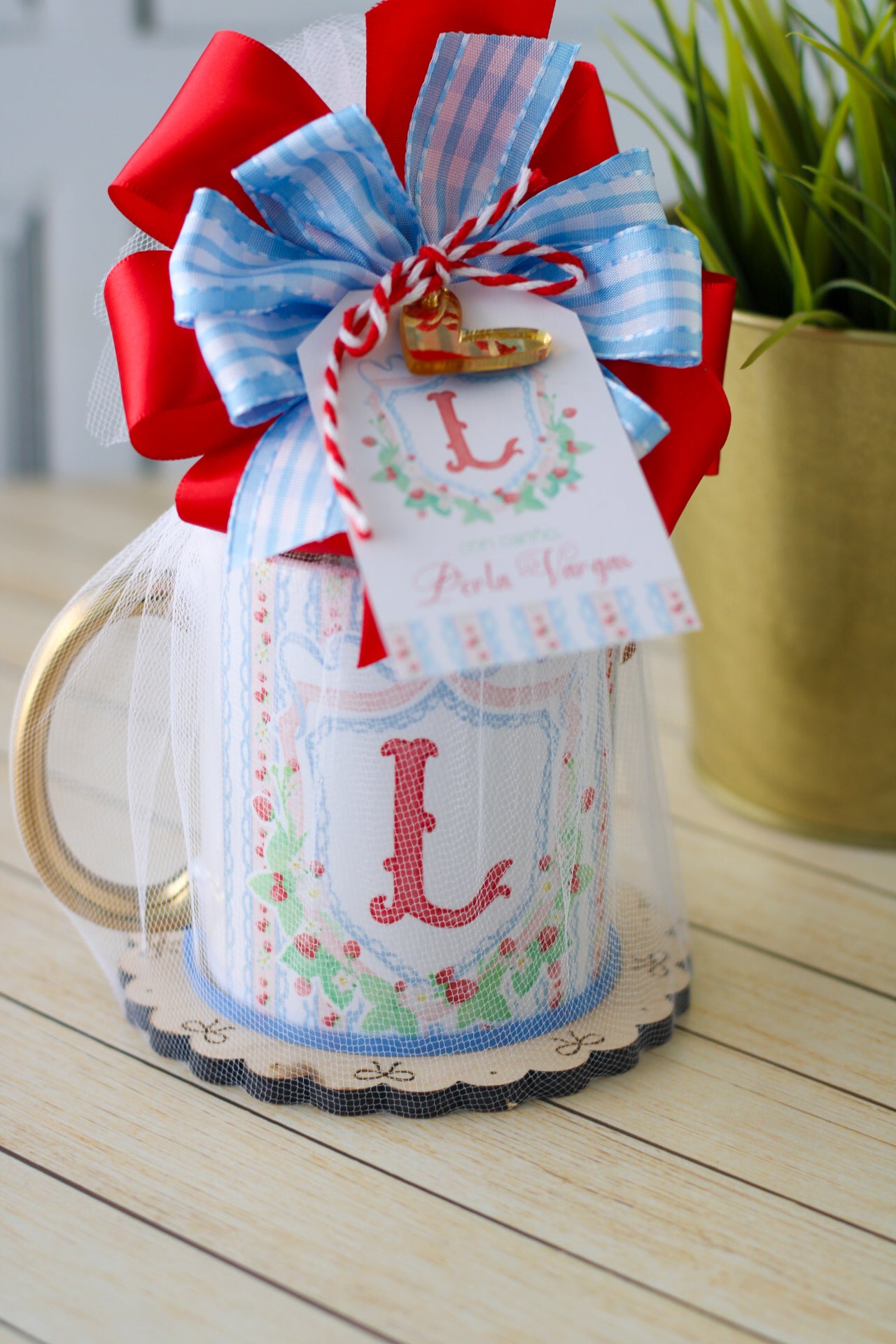 Berry Strawberry 🍓 Mug - Full Gift Set (Tule)