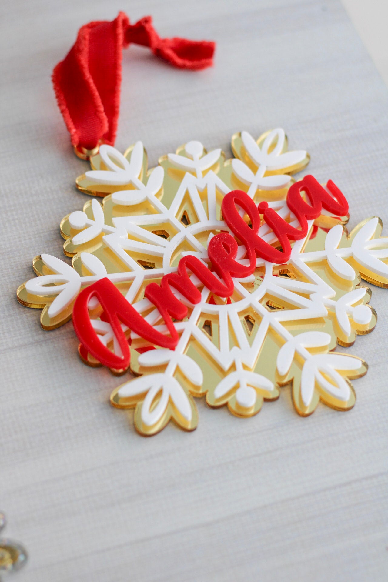 Ornamento Navideño Silent Night
