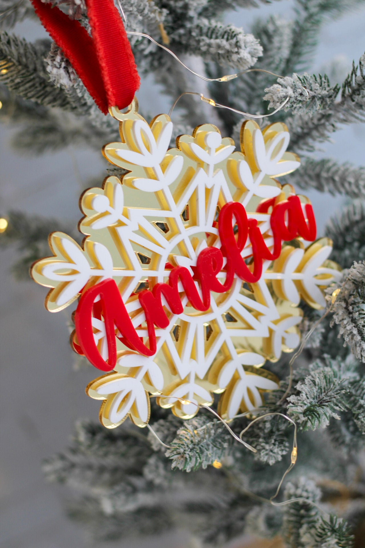 Ornamento Navideño Silent Night