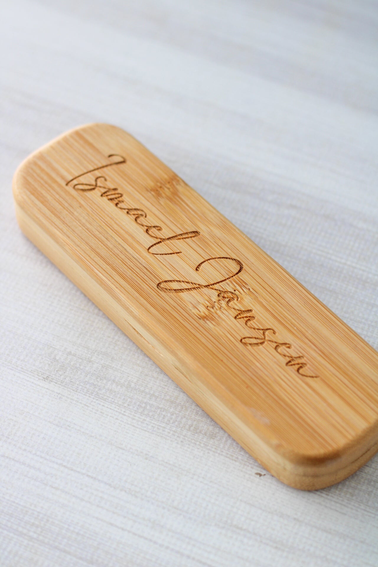 Set de Bolígrafo Personalizado en Caja de Bambú