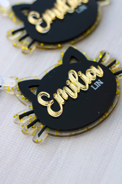 BACK TO SCHOOL Deluxe Set - Black Kitty Cat