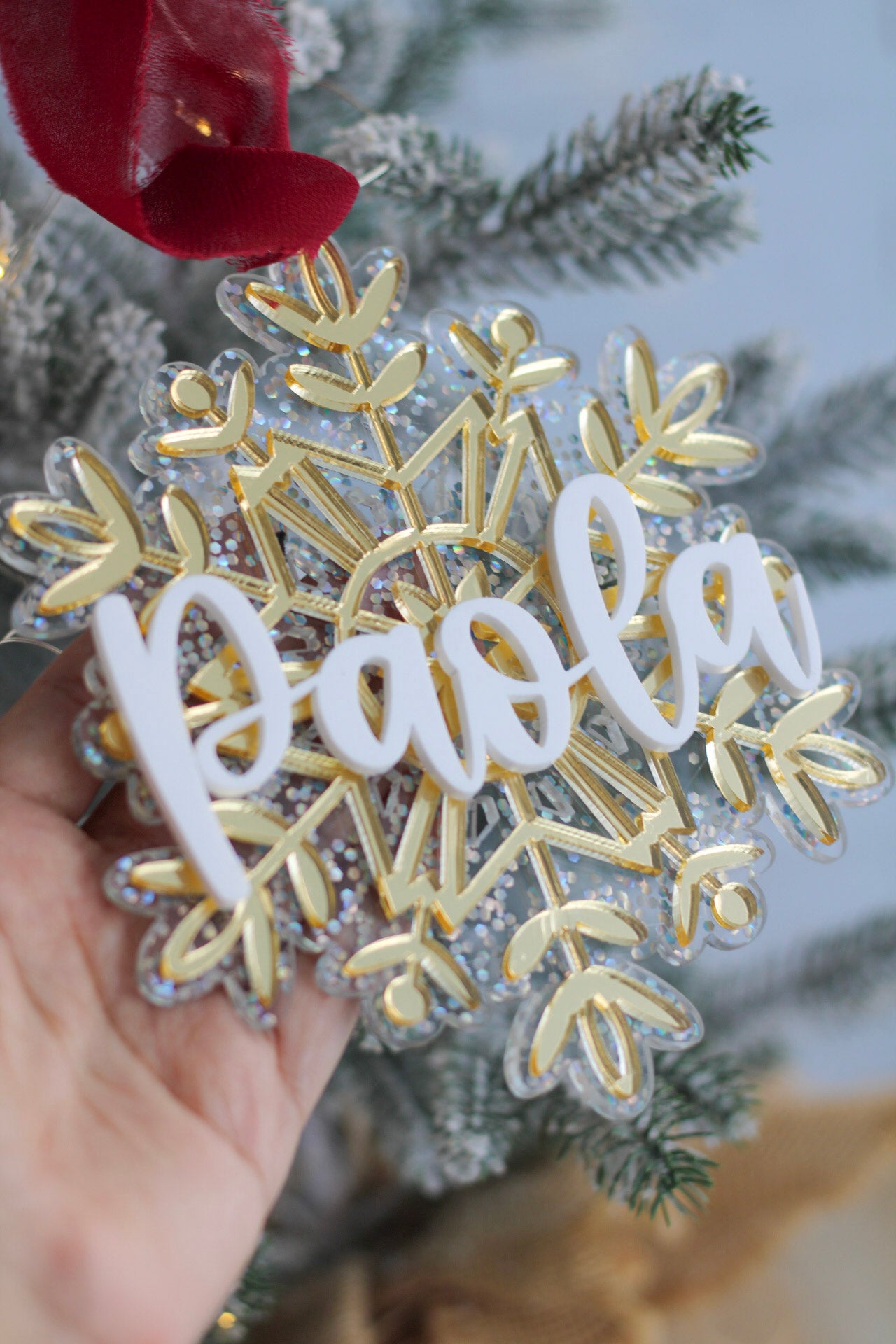 Ornamento Navideño Silent Night