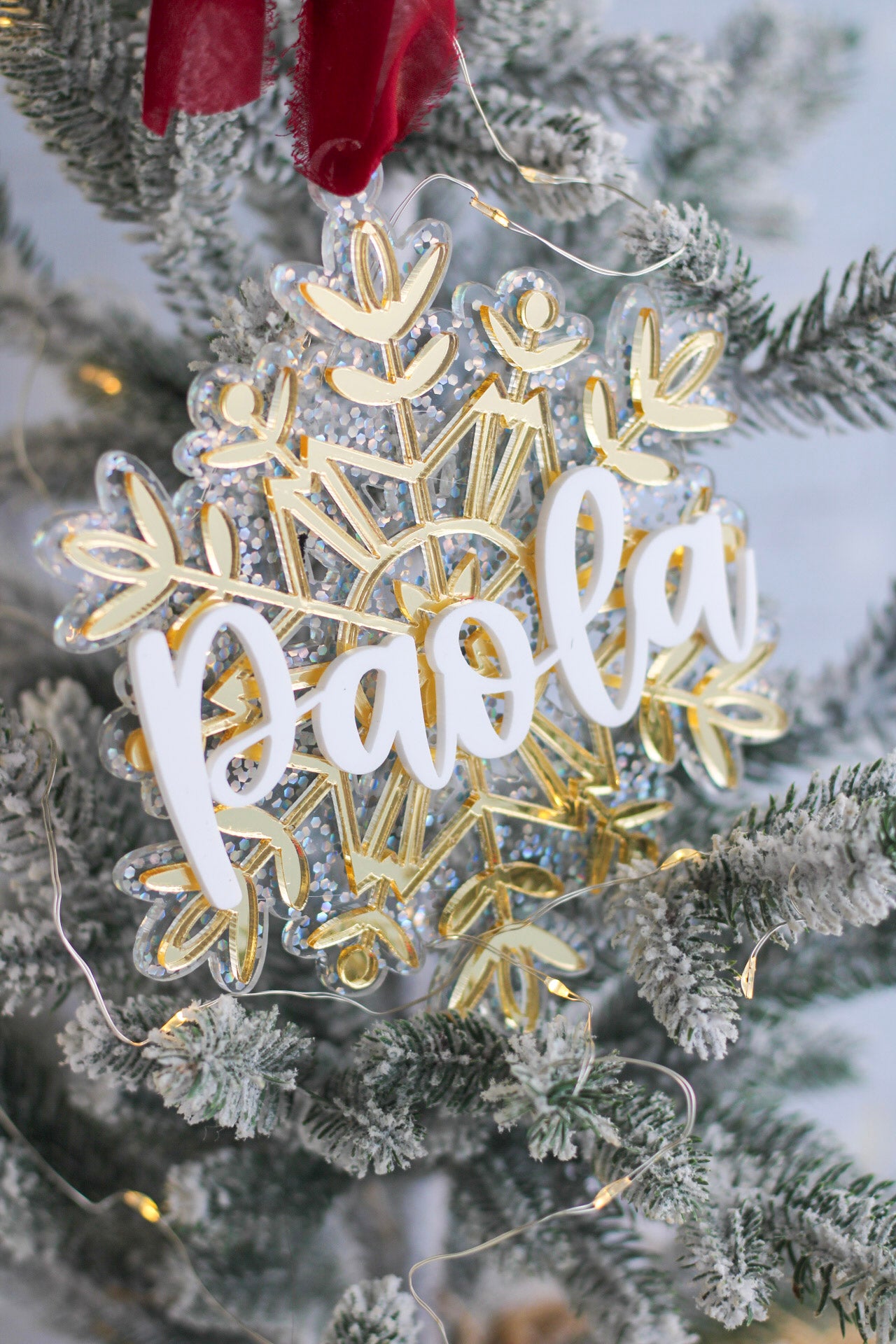 Ornamento Navideño Silent Night