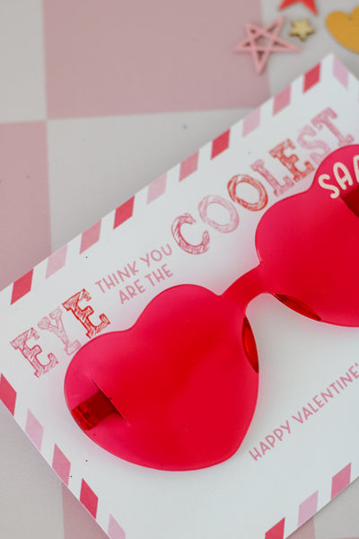 Heart Shaped Shades with Card| Kids