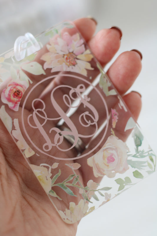 Bonjour Dalia Luggage Tags | Monogram