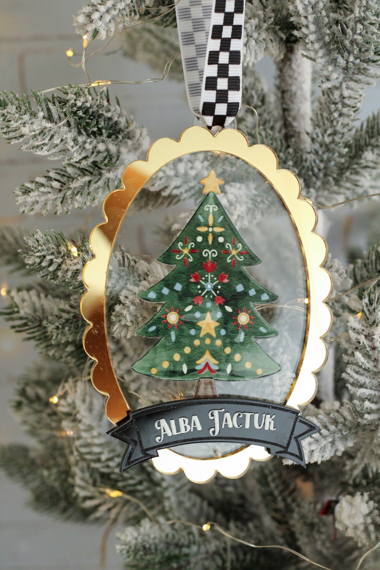 Ornamento Navideño "Nutcracker Dreams" - Black Elegance