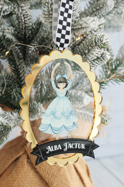 Ornamento Navideño "Nutcracker Dreams" - Black Elegance