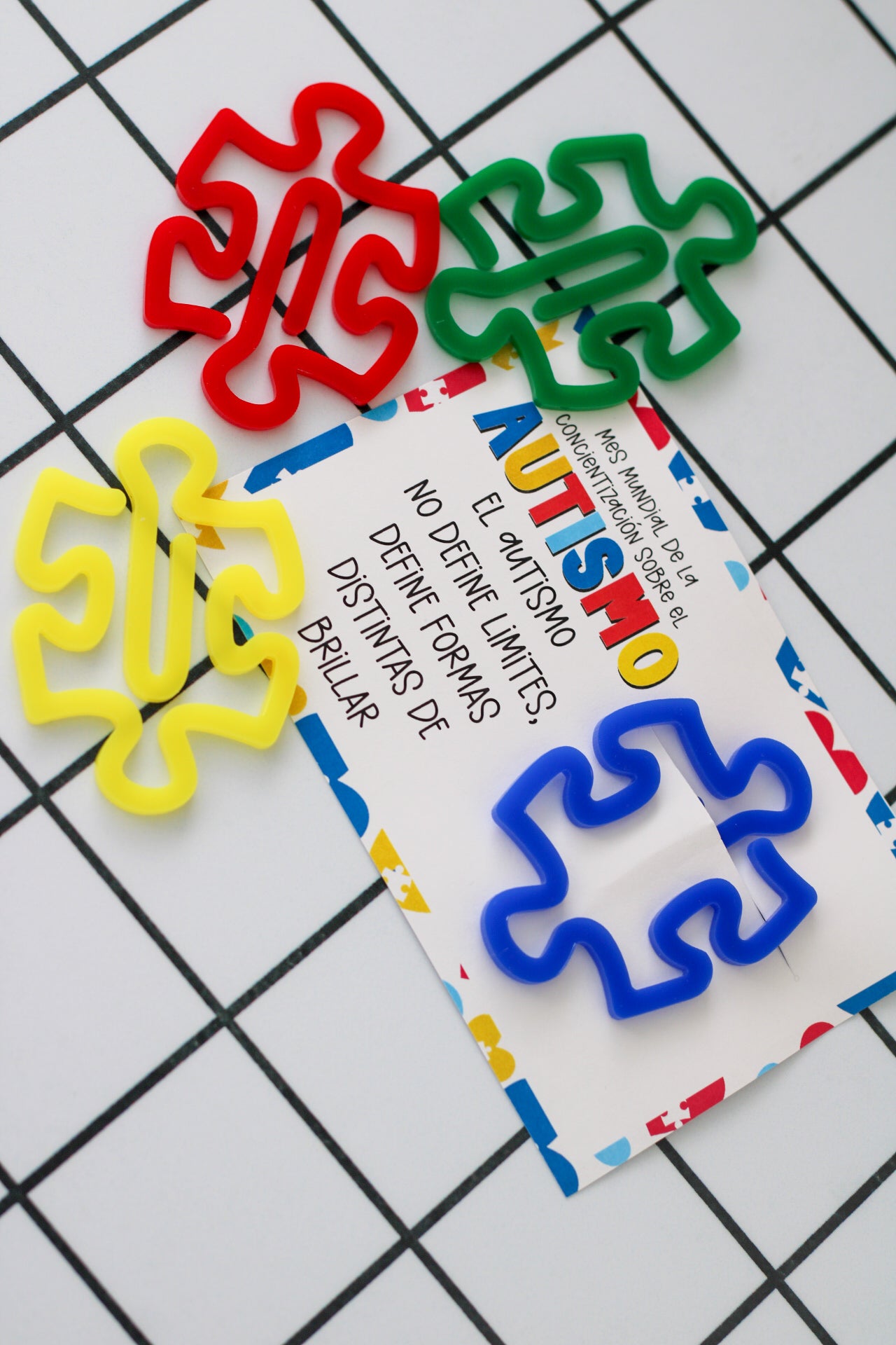 Marca Página Clip - Piezas que Conectan 🧩