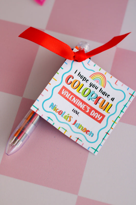 My Colorful Valentines - Multicolor Pen