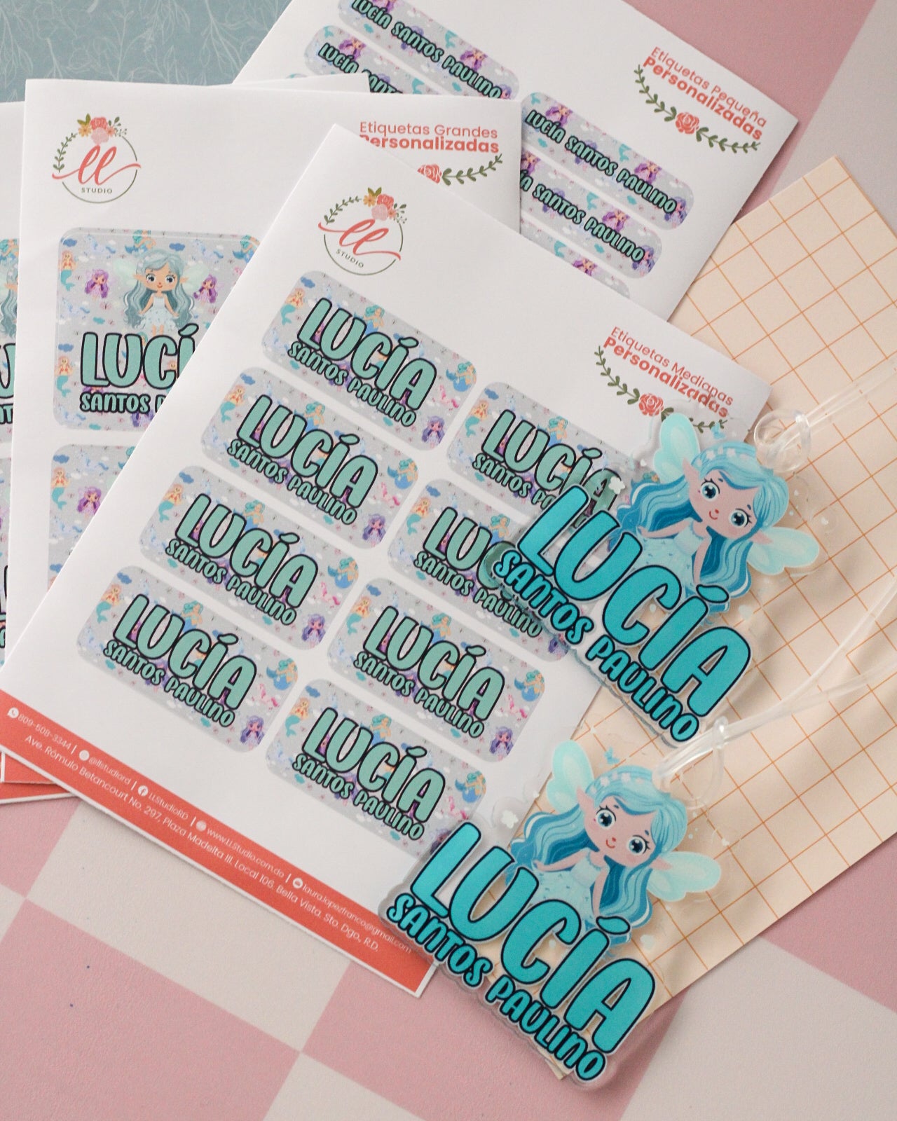 BACK TO SCHOOL Set - Hadita Azul