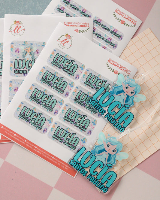 BACK TO SCHOOL Set - Hadita Azul