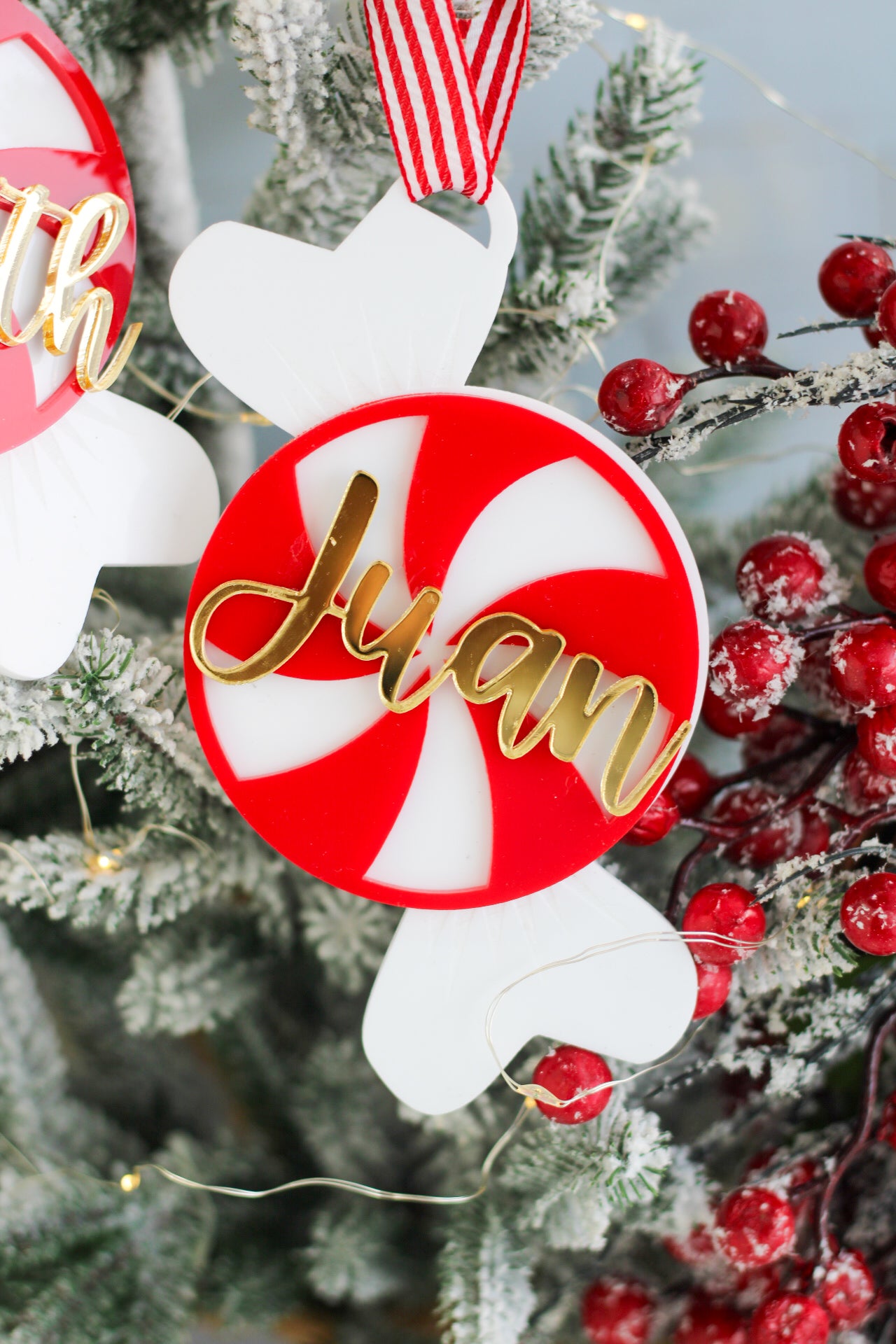 Ornamento “Candyland” - Peppermint