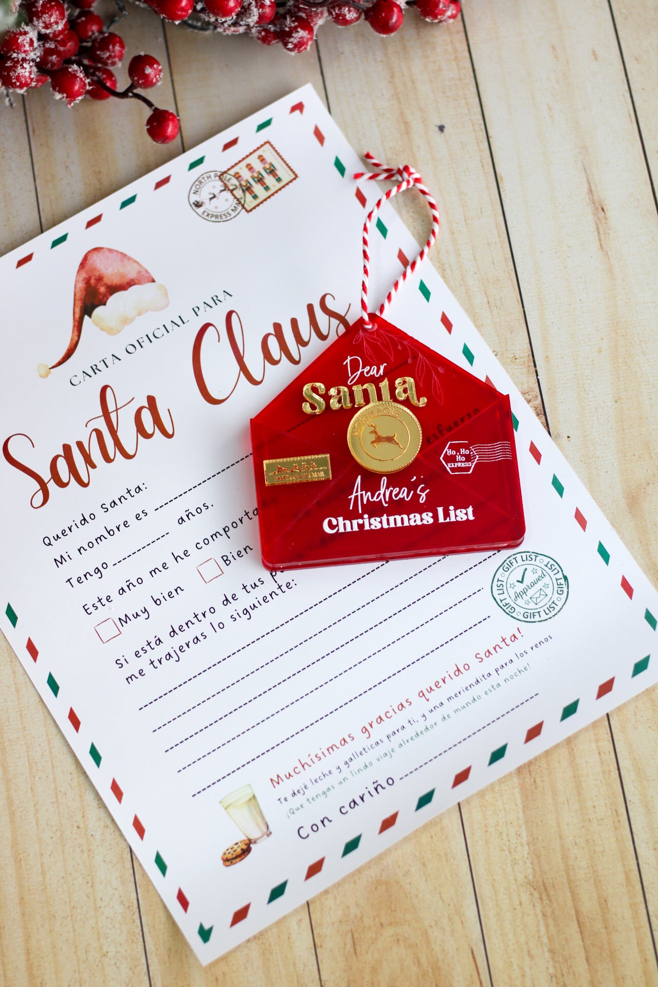 Kit "La Cartica de Santa" - Red Ed.