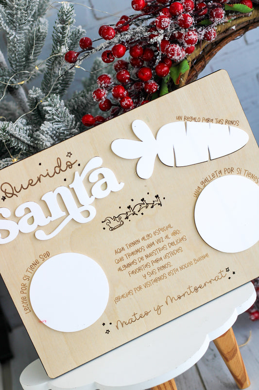 Santa’s Treats Tray - Español