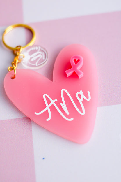 Llavero "Heart contra el Cancer"