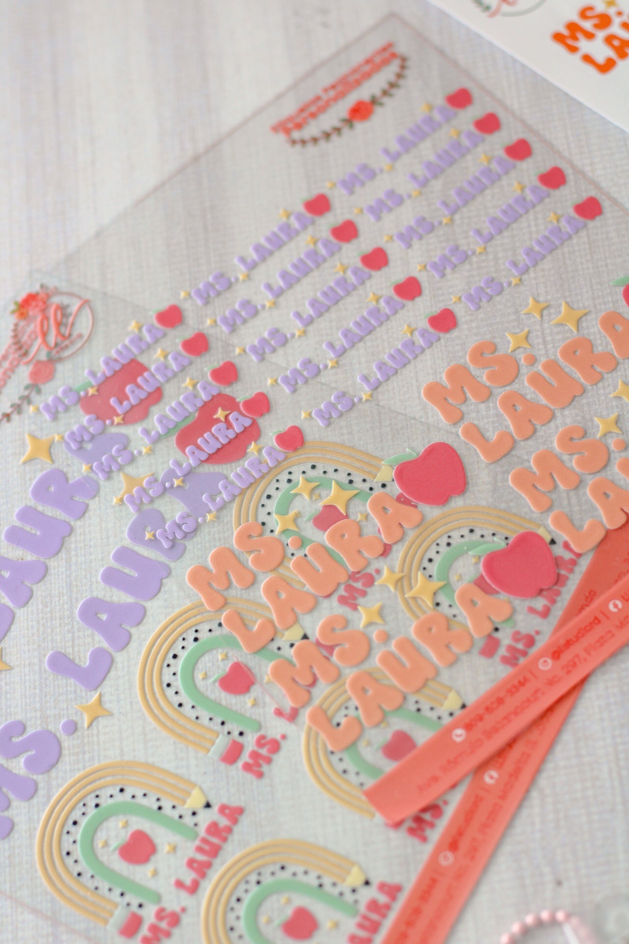 TEACHER’S Identification Set - Pencil Rainbow
