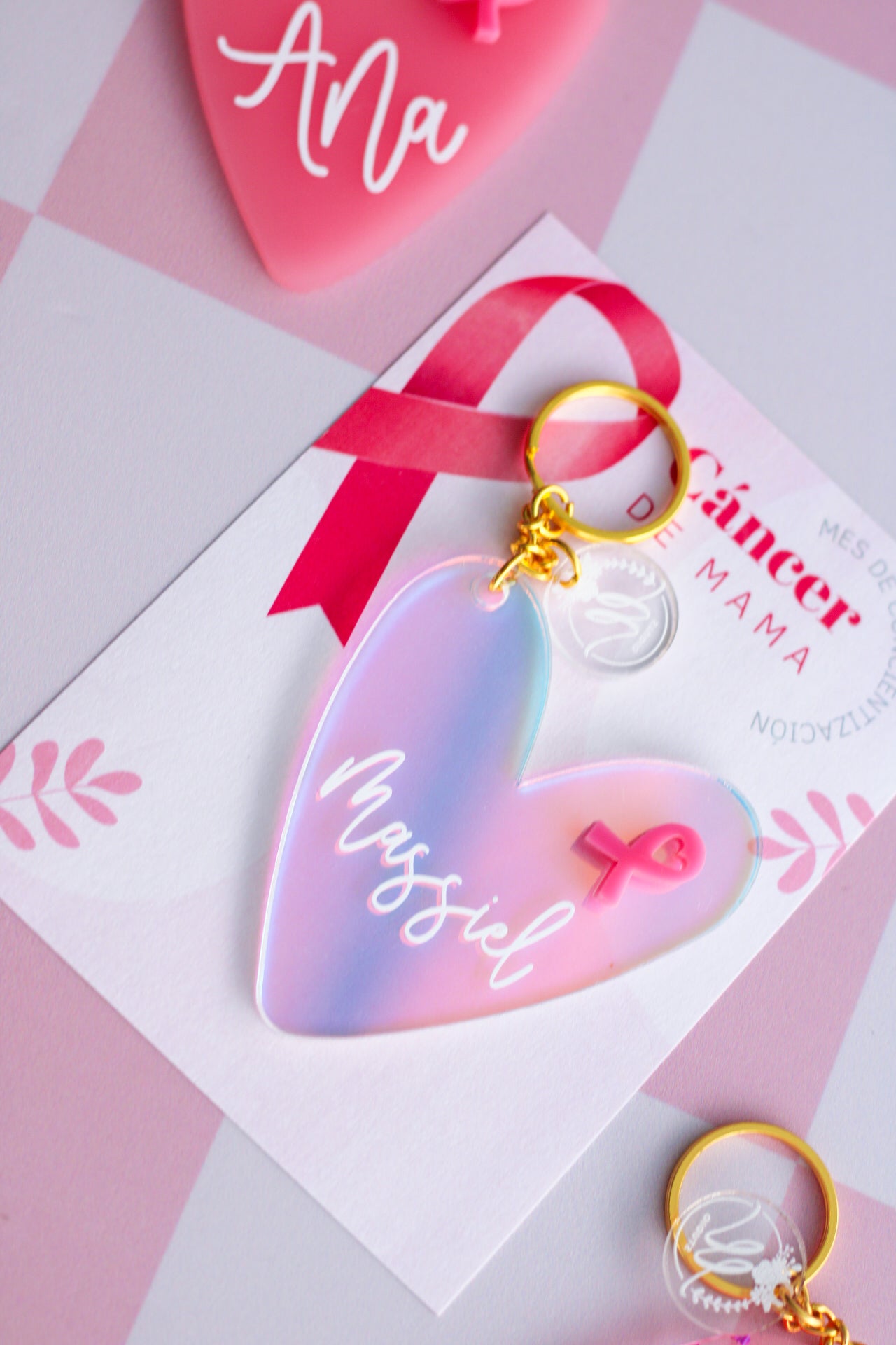 Llavero "Heart contra el Cancer"
