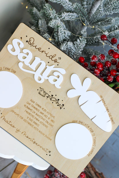 Santa’s Treats Tray - Inglés