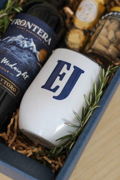 Wine Tumbler Blue Box