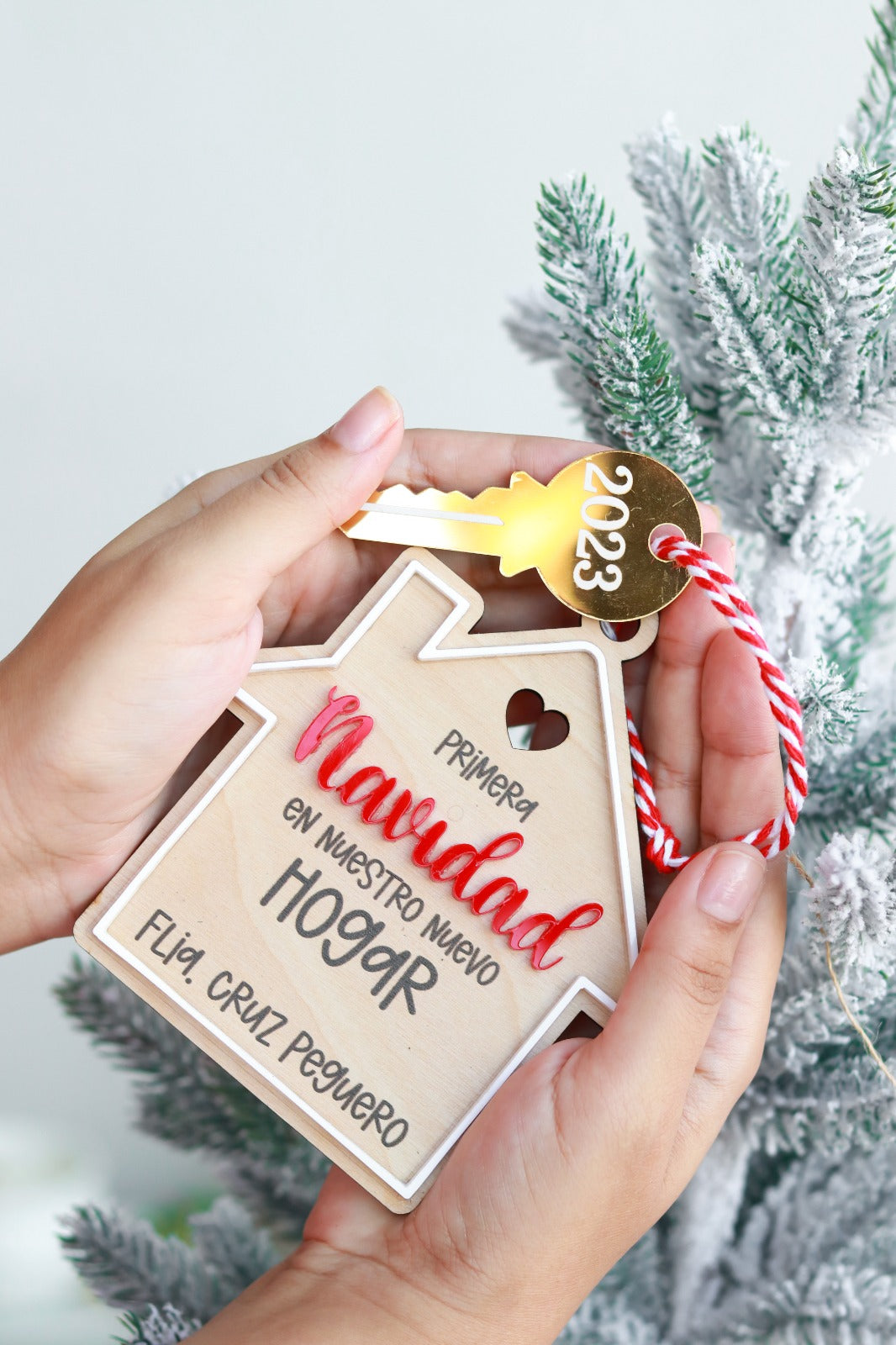 Ornamento Navideño - Navidad en Casa