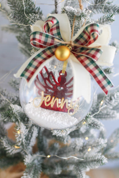 Ornamento Navideño Angel Globe
