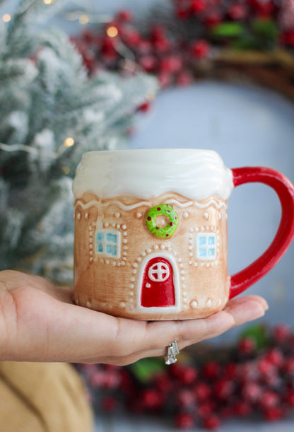 Gingerbread House Mug