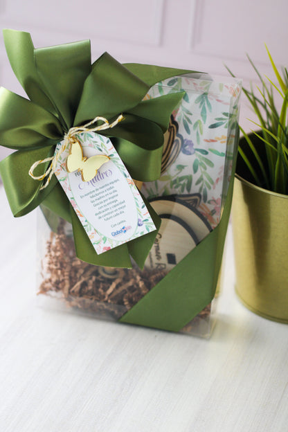 Gift Set Porta Lapiceros Tulip Dreams Personalizado - Olivia
