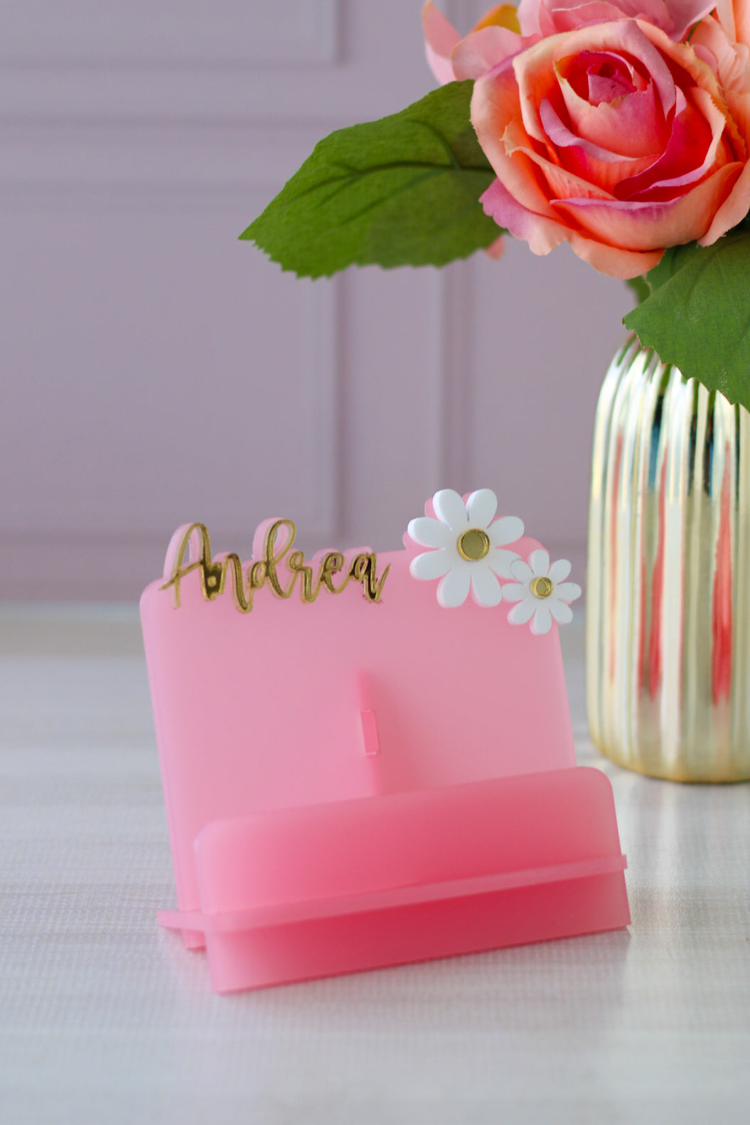 Porta Tarjetas de Escritorio | Margarita