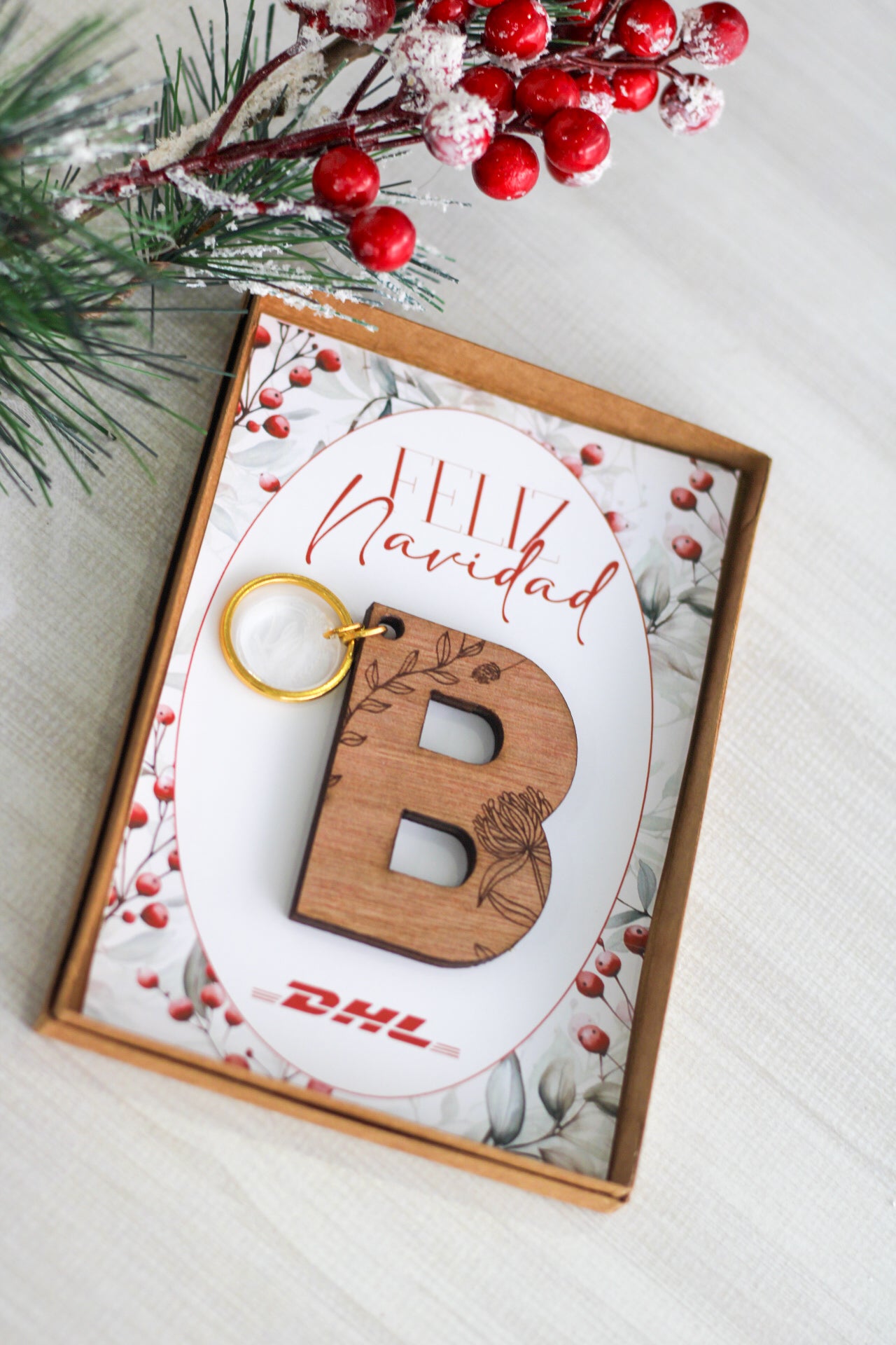 Winter Berry - Llavero de Incial Box