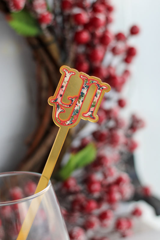 Removedores de Bebida | Burgundy Christmas