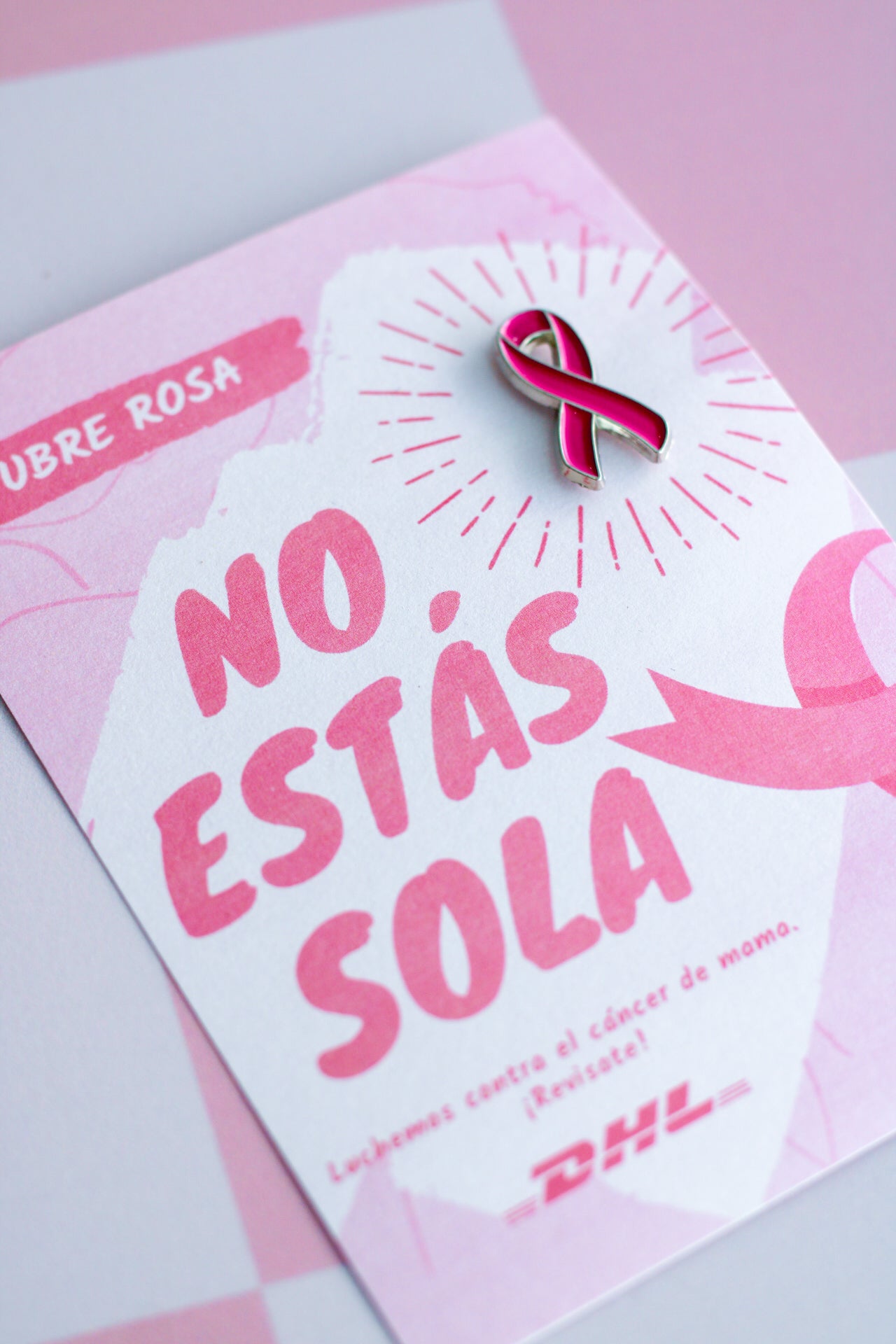 Pin Metálico Gift Set - UNIDAS CONTRA EL CANCER