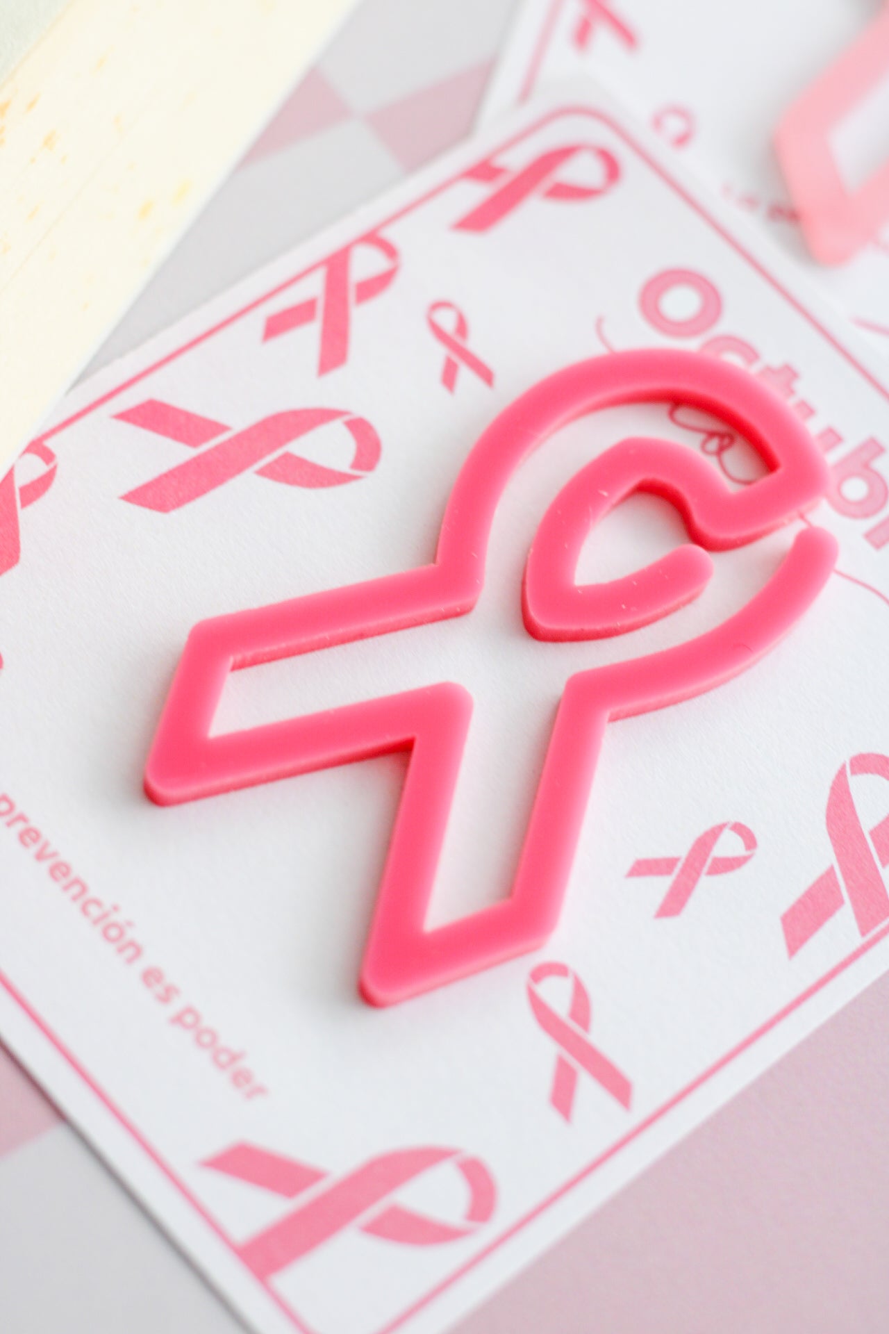 Marca Página - Unidas Contra el Cancer
