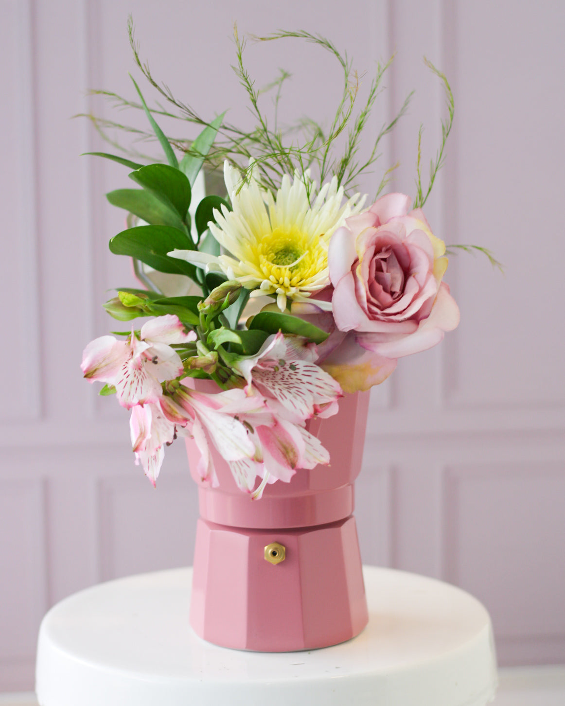 Cafetera Floral Vintage Bloom Gift Set