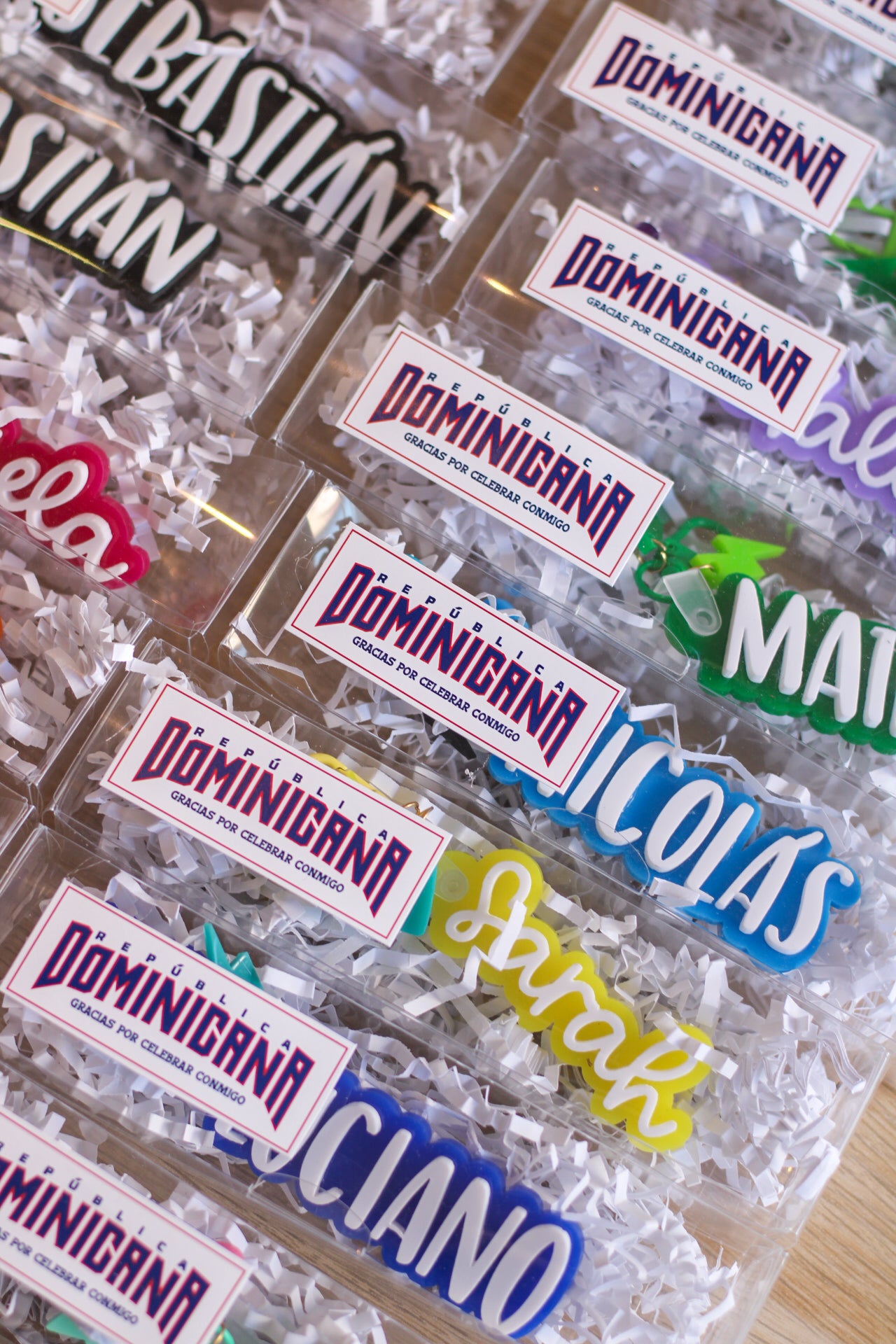 Name Charm Tag Acrílico