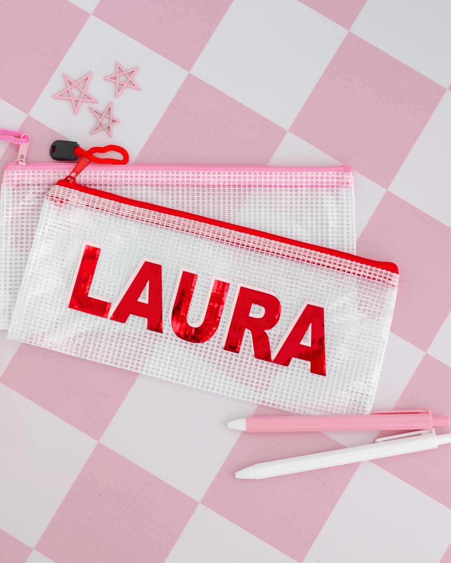 Estuche Clear con Zipper