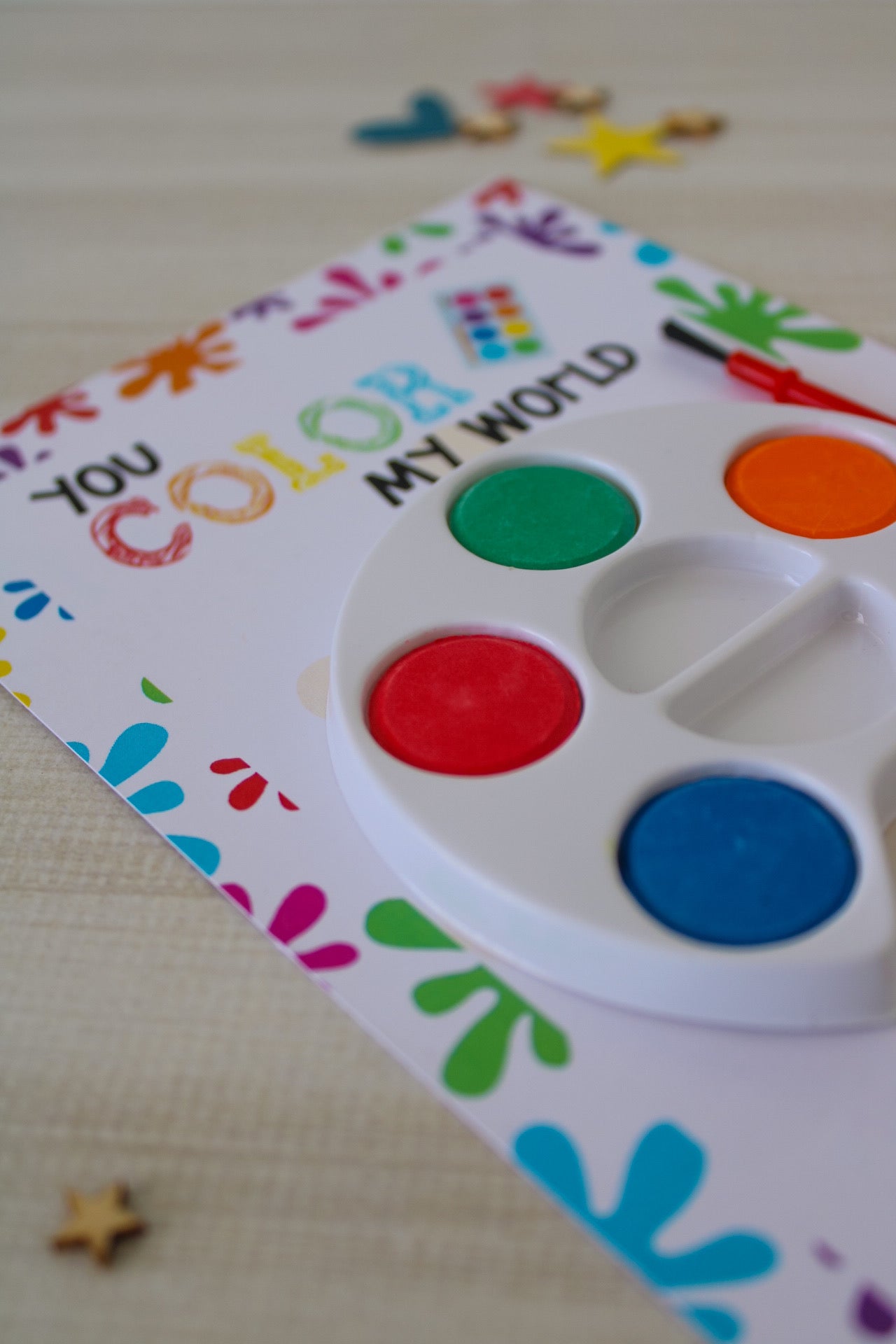 You Color My World - Watercolor Gift Set | Kids