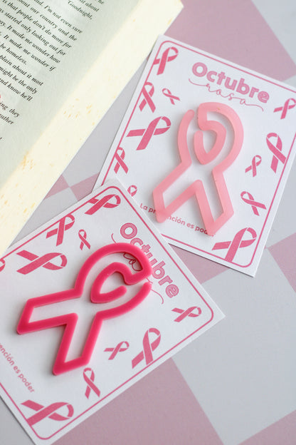 Marca Página - Unidas Contra el Cancer