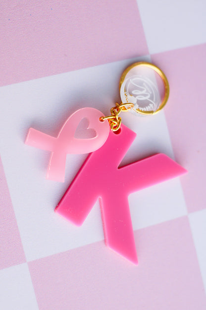 Llavero "Unidas en Rosa"