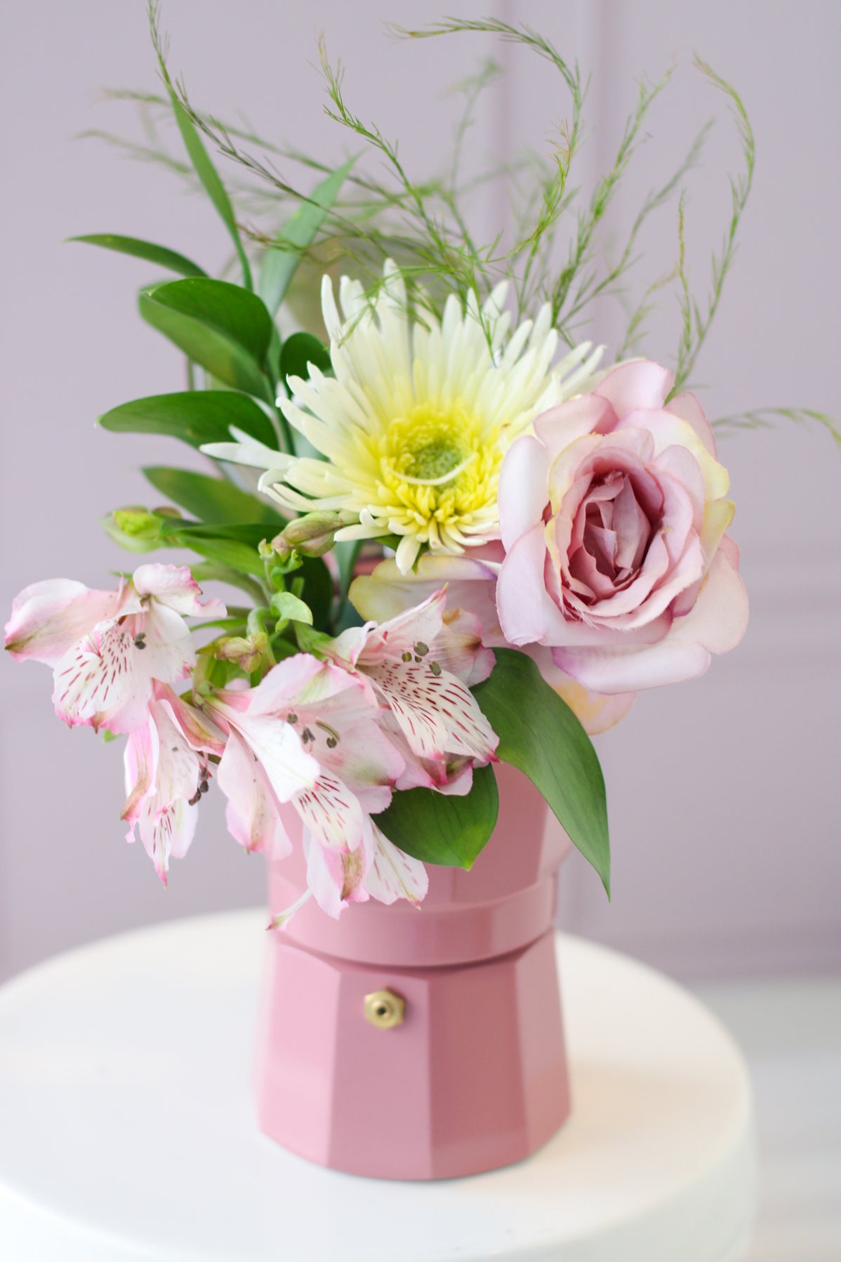 Cafetera Floral Vintage Bloom Gift Set